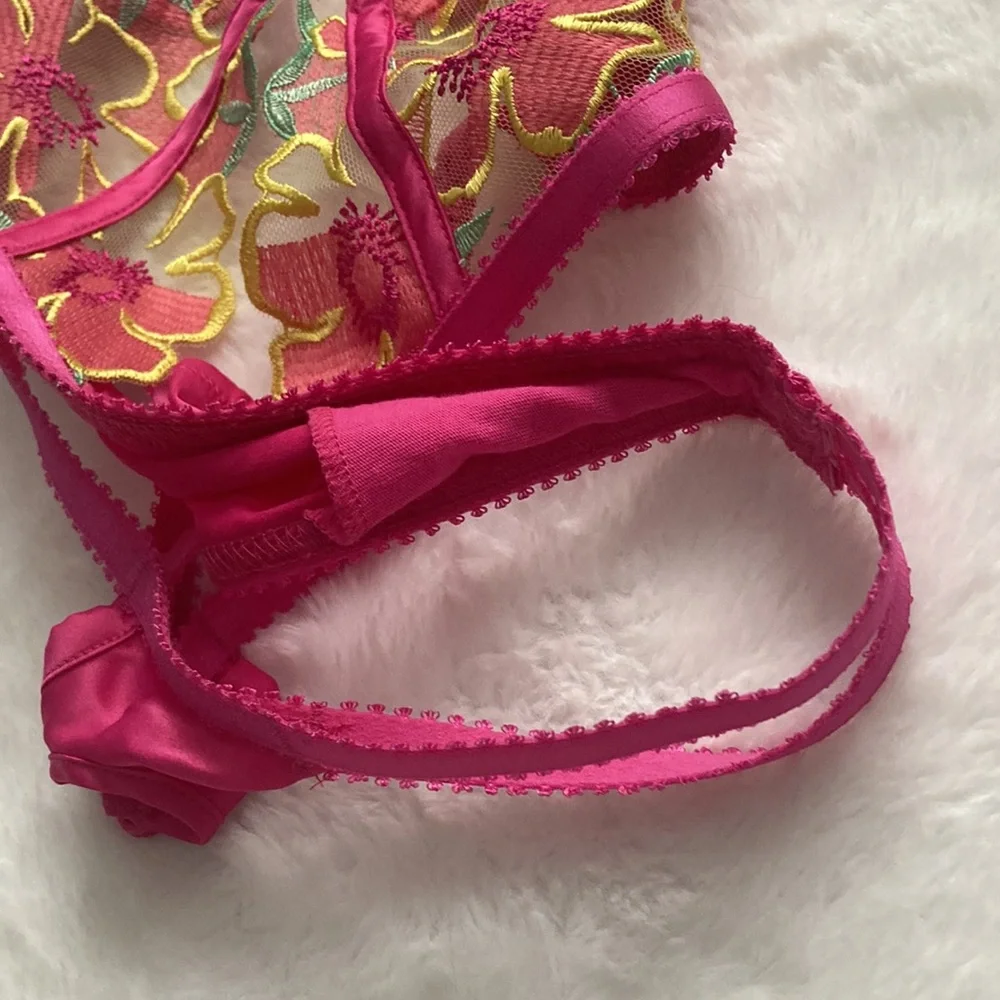Pink Lingerie Body Suit 💕 - Picture 4 of 12